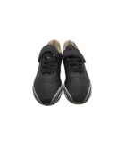Adidasi copii Hummel 30, imitatie de piele, negru - imagine 3