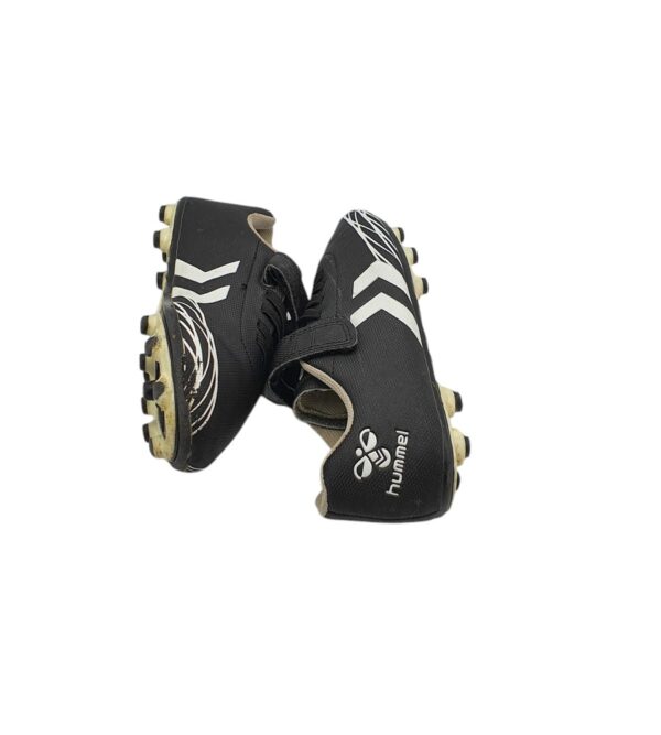 Adidasi copii Hummel 30, imitatie de piele, negru - imagine 4