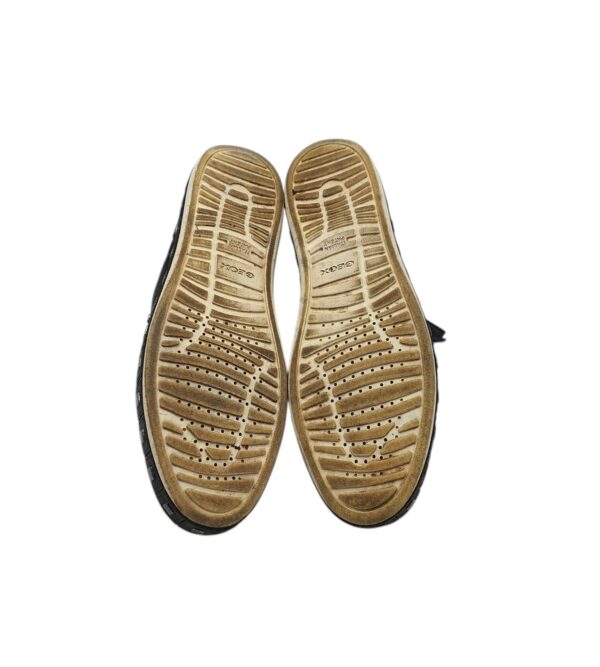 Adidasi dama Geox 37, piele intoarsa, piele, negru - imagine 5