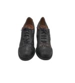 Botine dama 37, piele, negru - imagine 3