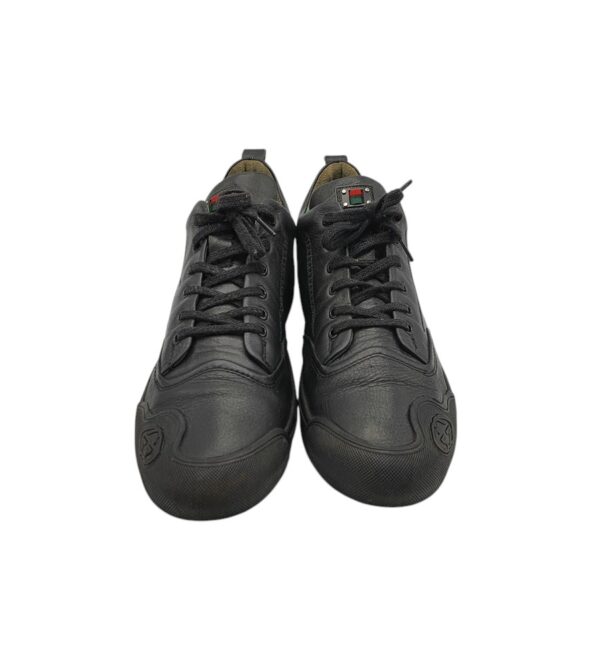 Adidasi barbati Marcomen 42, piele, negru - imagine 3