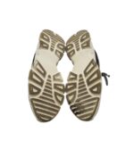 Adidasi dama 37, imitatie de piele, material textil, alb negru - imagine 5