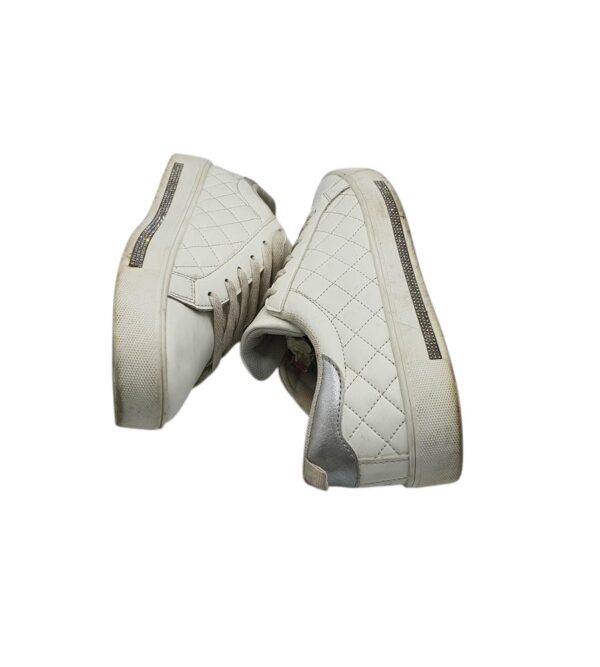 Adidasi dama Primark 39, imitatie de piele, alb - imagine 4