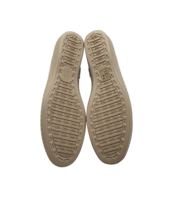 Sandale dama Hangao 38, imitatie de piele, crem - imagine 5