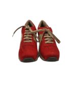Adidasi dama Graceland 40, material textil, rosu - imagine 3