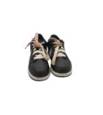 Adidasi copii Nike 27, piele, negru - imagine 3