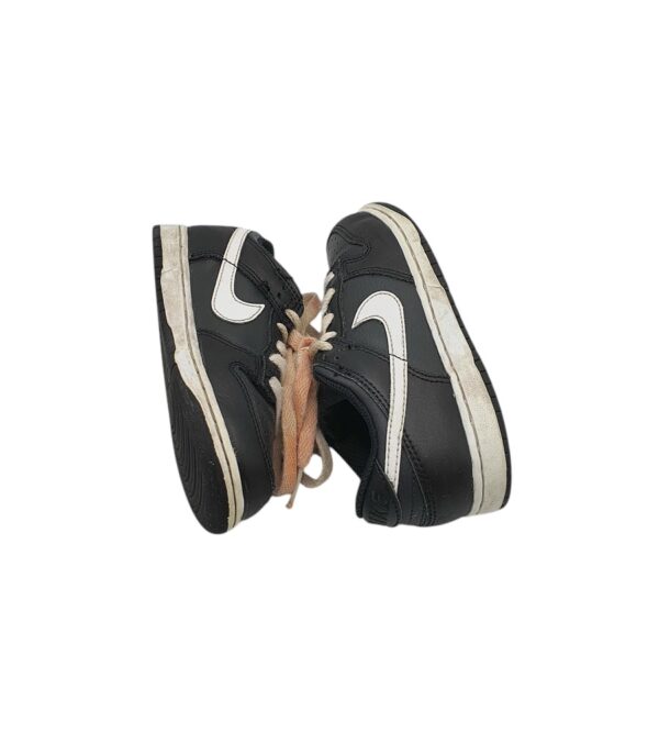 Adidasi copii Nike 27, piele, negru - imagine 4