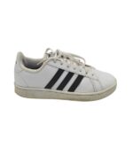 Adidasi barbati Adidas 46, imitatie de piele, alb