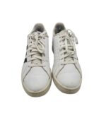 Adidasi barbati Adidas 46, imitatie de piele, alb - imagine 3