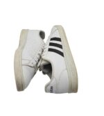 Adidasi barbati Adidas 46, imitatie de piele, alb - imagine 4