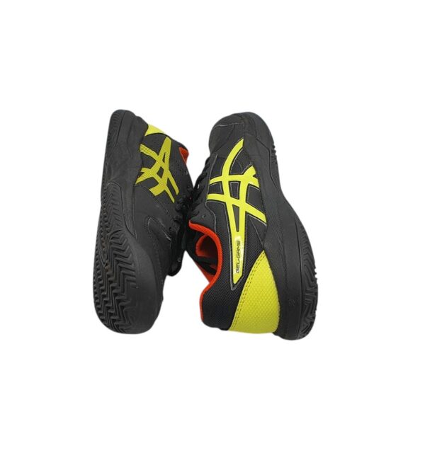 Adidasi copii Asics 35 , imitatie de piele, negru - imagine 4