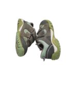Adidasi copii Superfit 27, piele intoarsa, material textil, gri - imagine 4