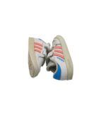 Adidasi copii Adidas 23, imitatie de piele, alb - imagine 4
