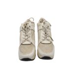 Adidasi dama New Look 38, imitatie de piele, material textil, alb - imagine 3
