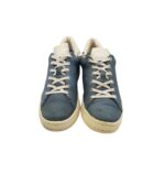 Adidasi dama Calvin Klein 37, piele, albastru - imagine 3