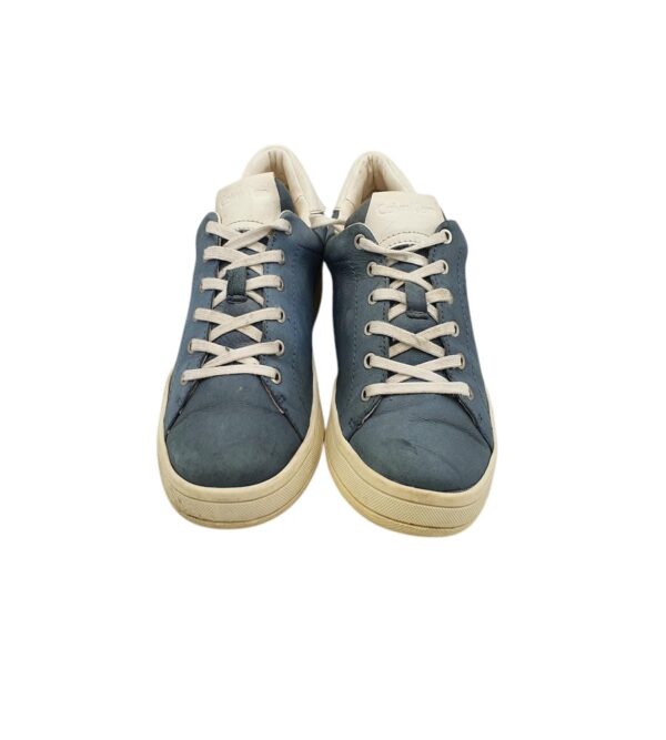 Adidasi dama Calvin Klein 37, piele, albastru - imagine 3