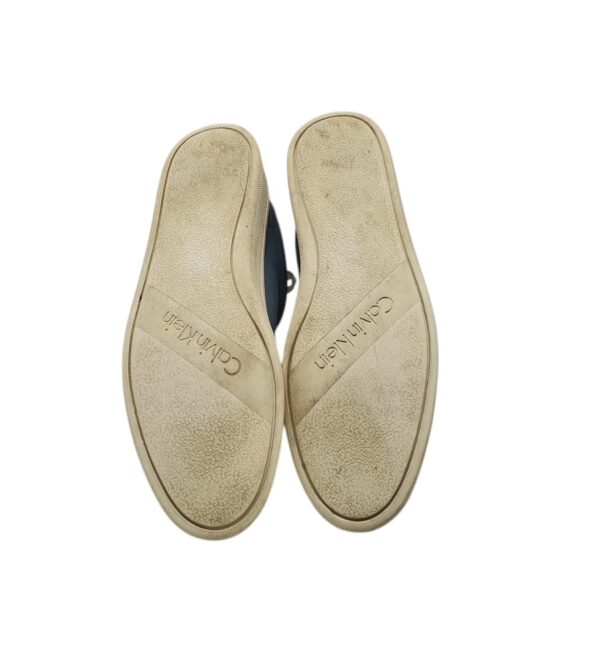 Adidasi dama Calvin Klein 37, piele, albastru - imagine 5