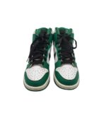 Adidasi dama NIke 36, piele, imitatie de piele, alb verde - imagine 3