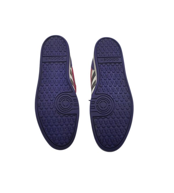 Adidasi dama Adidas 36, imitatie de piele, material textil, roz alb - imagine 5