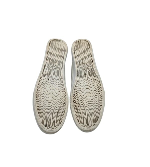Tenisi barbati George 41, imitatie de piele, alb - imagine 5