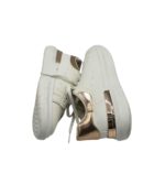 Adidasi dama 37, imitatie de piele, alb - imagine 4