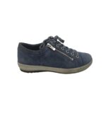 Adidasi dama Legero 40, piele intoarsa, albastru