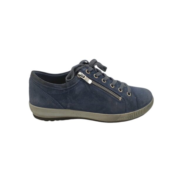 Adidasi dama Legero 40, piele intoarsa, albastru - imagine 1