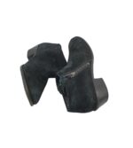 Botine dama Vionic 38, piele intoarsa, negru - imagine 4