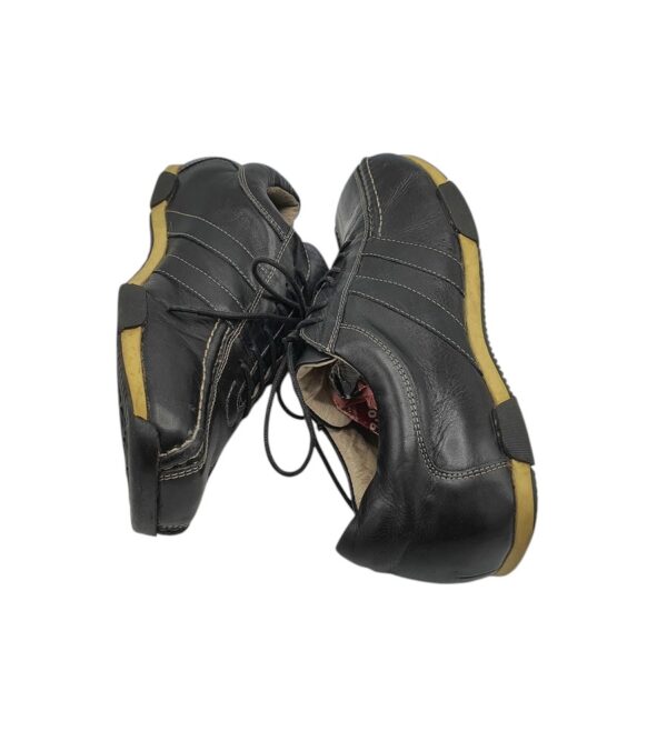Pantofi barbati Nyka 41, piele, negru - imagine 4