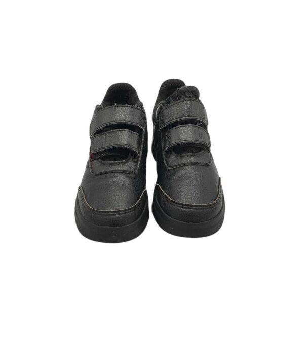 Adidasi copii Adidas 30,  piele, imitatie de piele, negru - imagine 3