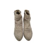 Botine dama Felmini 36, piele, crem - imagine 3