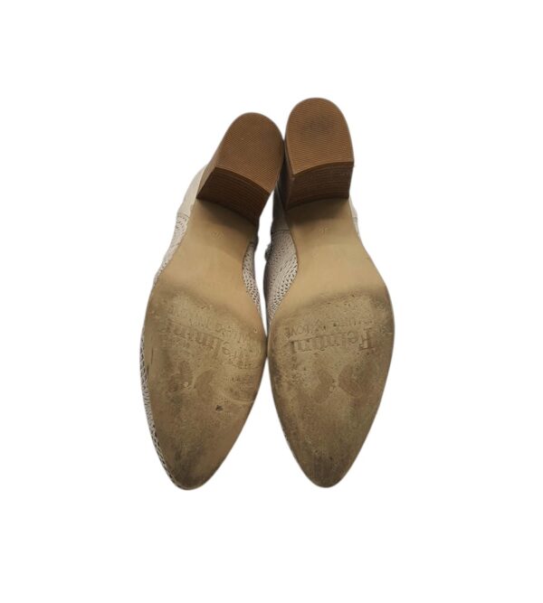 Botine dama Felmini 36, piele, crem - imagine 5