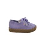 Espadrile dama Superga 38, material textil, mov
