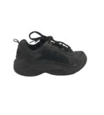Adidasi dama Adidas 40, piele, material textil, negru