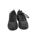 Adidasi dama Adidas 40, piele, material textil, negru - imagine 3