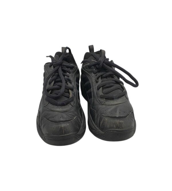 Adidasi dama Adidas 40, piele, material textil, negru - imagine 3