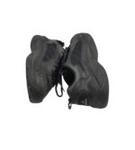Adidasi dama Adidas 40, piele, material textil, negru - imagine 4