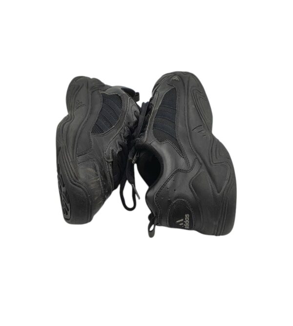 Adidasi dama Adidas 40, piele, material textil, negru - imagine 4