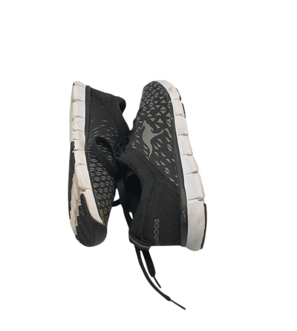 Adidasi copii Kangaroos 36, material textil, negru gri - imagine 4