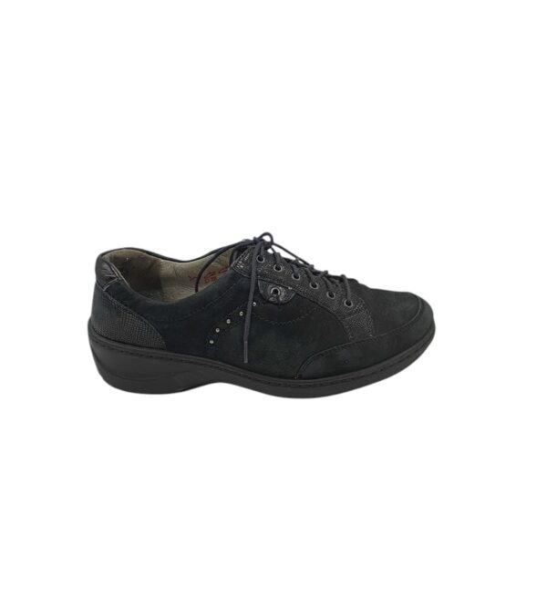 Pantofi dama Medicus 38, piele, negru - imagine 1