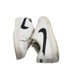 Adidasi barbati Nike 45, piele, imitatie de piele, alb - imagine 4