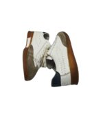 Adidasi barbati LLoyd 42, piele, piele intoarsa, alb - imagine 4