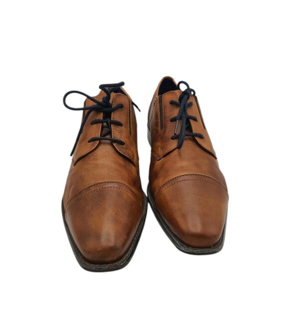 Pantofi barbati Bugatti 43, piele, maro - imagine 3