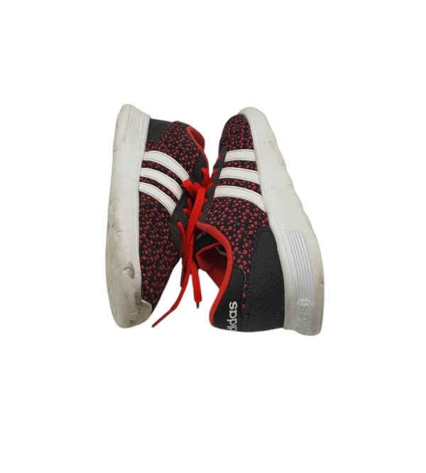 Adidasi copii Adidas 35, material textil, negru rosu - imagine 4