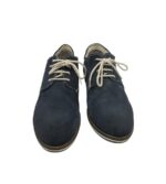 Pantofi barbati Vanderlaan 45, piele intoarsa, bleumarin - imagine 3