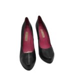 Pantofi dama Buffalo 39, piele, negru - imagine 3