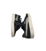 Adidasi dama Puma 37, piele intoarsa , negru - imagine 4