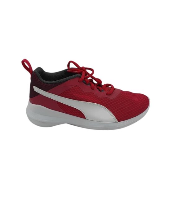 Adidasi dama Puma 37, material textil, rosu - imagine 1