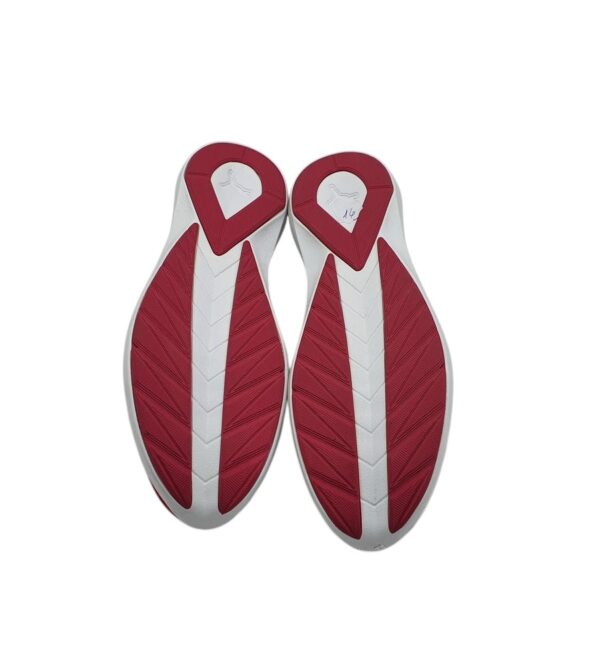 Adidasi dama Puma 37, material textil, rosu - imagine 5