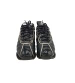 Adidasi dama No Name 38, imitatie de piele, negru - imagine 4